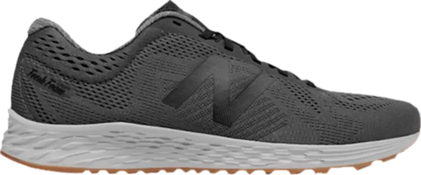 Кроссовки New Balance Fresh Foam Arishi 4E Wide 'Magnet Black', серый