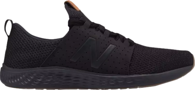 Кроссовки New Balance Fresh Foam Arishi NXT Wide 'Black Gum', черный