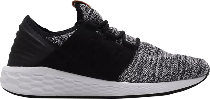 Кроссовки New Balance Fresh Foam Cruz V2 Knit 'White Black', серый
