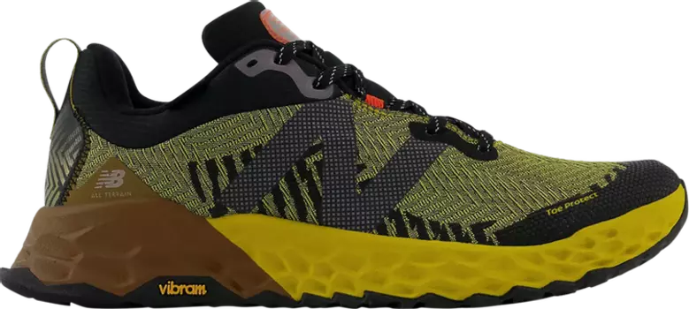 Кроссовки New Balance Fresh Foam Hierro v6 GTX 'Harvest Gold', зеленый