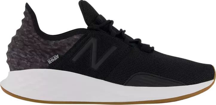 Кроссовки New Balance Fresh Foam Roav 2E Wide 'Black Grey Gum', черный