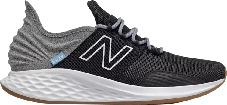 Кроссовки New Balance Fresh Foam Roav 'Tee Shirt - Black Light Aluminum', черный