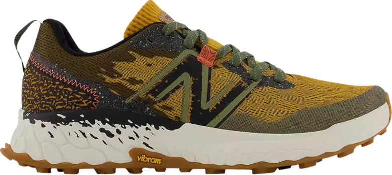 Кроссовки New Balance Fresh Foam X Hierro v7 2E Wide 'Golden Hour', желтый