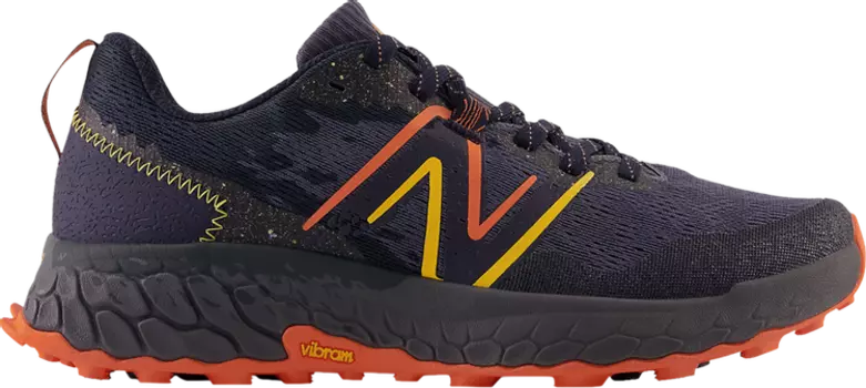 Кроссовки New Balance Fresh Foam X Hierro v7 'Thunder Vibrant Orange', серый
