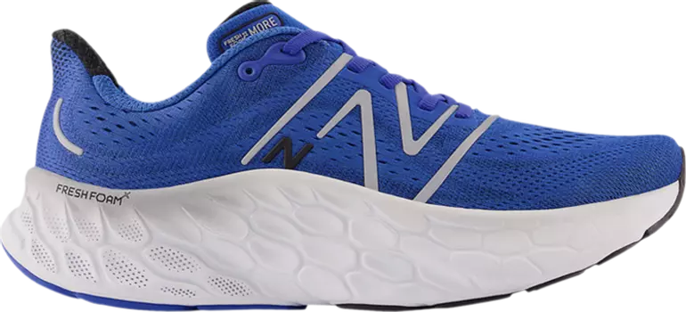 Кроссовки New Balance Fresh Foam X More v4 2E Wide 'Cobalt', синий