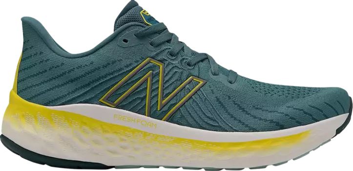 Кроссовки New Balance Fresh Foam X Vongo v5 'Deep Sea Sulphur Yellow', зеленый