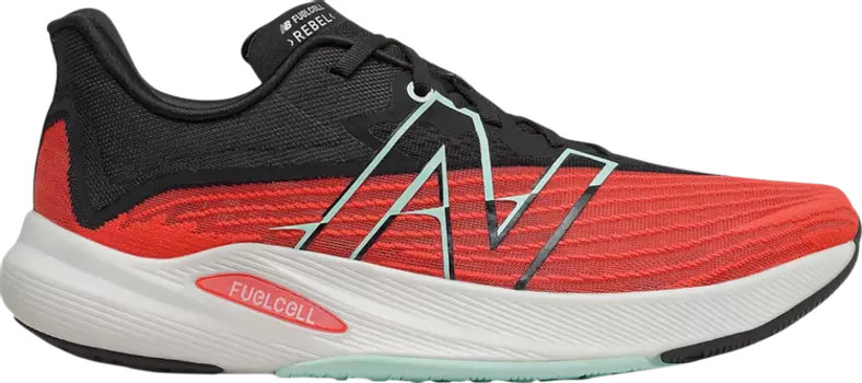 Кроссовки New Balance FuelCell Rebel v2 'Ghost Pepper', красный