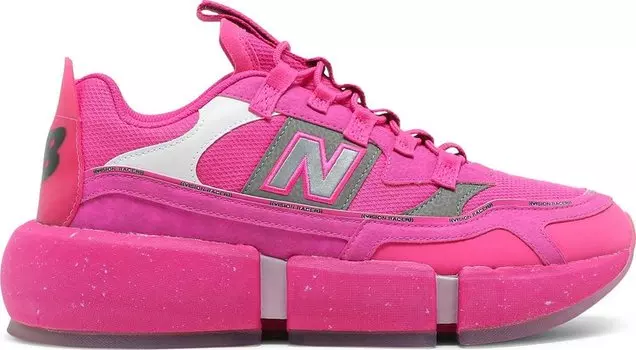 Кроссовки New Balance Jaden Smith x Vision Racer 'Peony', розовый