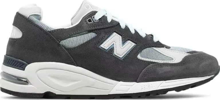 Кроссовки New Balance Kith x 990v2 Made in USA 'Steel Blue', серый