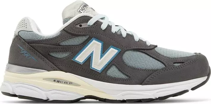 Кроссовки New Balance Kith x 990v3 Made in USA 'Steel Blue', серый