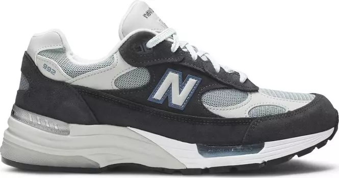 Кроссовки New Balance Kith x 992 Made in USA 'Steel Blue', серый