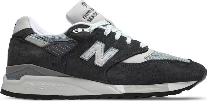 Кроссовки New Balance Kith x 998 Made in USA 'Steel Blue', серый