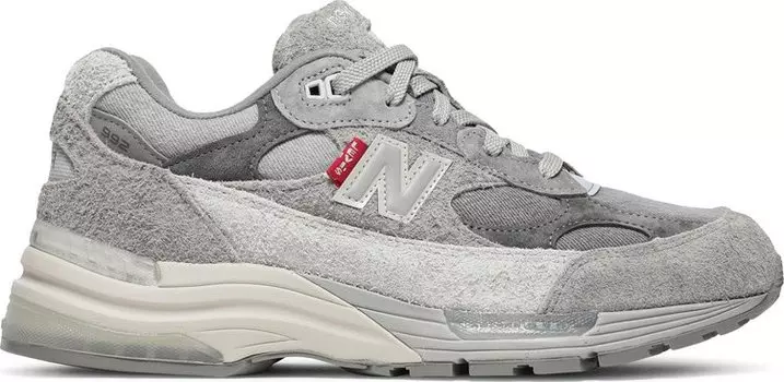 Кроссовки New Balance Levi’s x 992 Made in USA 'Grey Denim', серый
