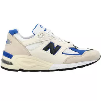 Кроссовки New Balance Made In Usa 990 V2, белый/синий