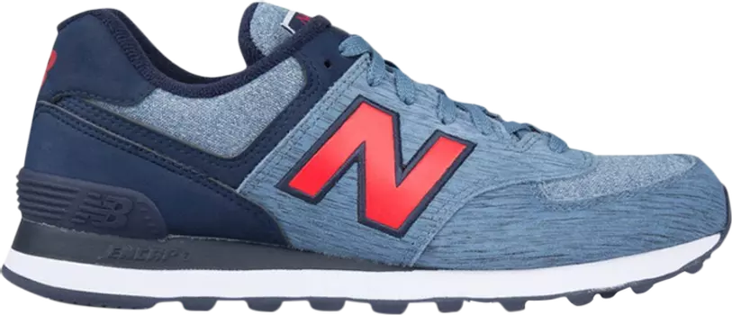Кроссовки New Balance ML574 'Sweatshirt', синий