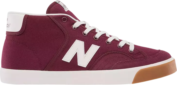 Кроссовки New Balance Numeric 213 Pro Court 'Burgundy Gum', красный