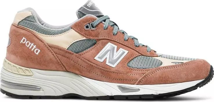 Кроссовки New Balance Patta x 991 Made in England 'Dusty Pink', розовый