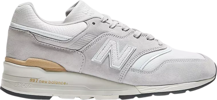 Кроссовки New Balance Todd Snyder x 997 'Chalk Stripe', серый