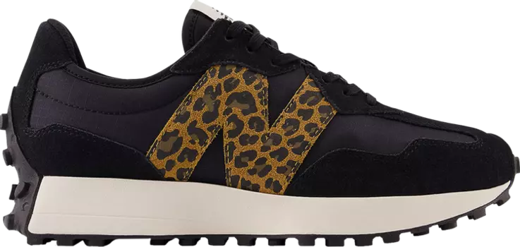 Кроссовки New Balance Wmns 327 'Black Leopard', черный