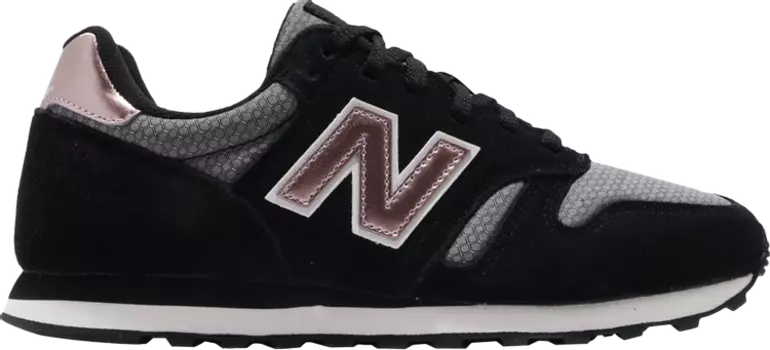 Кроссовки New Balance Wmns 373 'Black Grey', черный