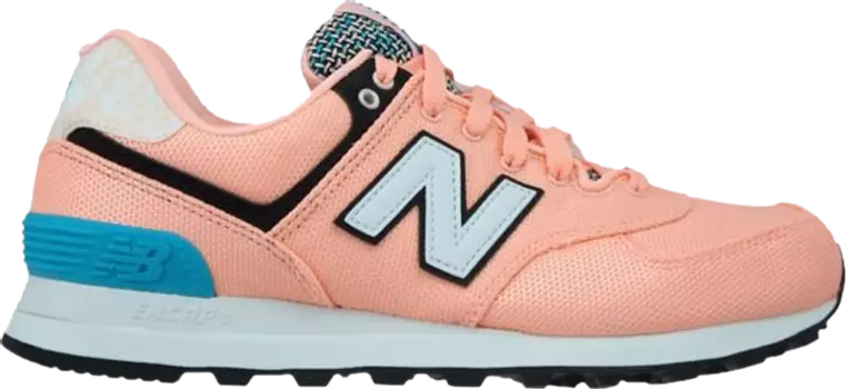 Кроссовки New Balance Wmns 574 'Art School', розовый
