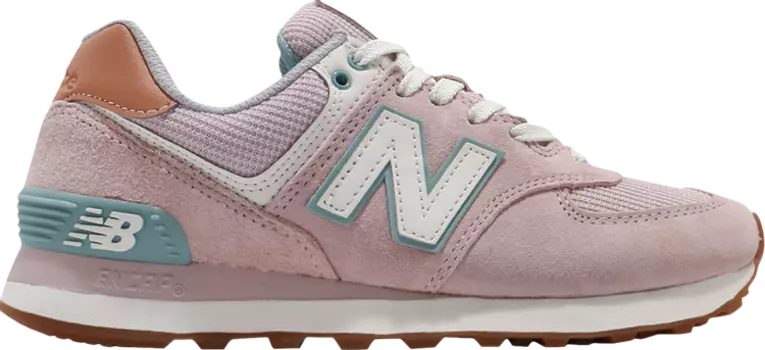 Кроссовки New Balance Wmns 574 'Beach Cruiser - Space Pink', розовый