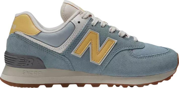 Кроссовки New Balance Wmns 574v2 'Light Slate Wheat Field', синий