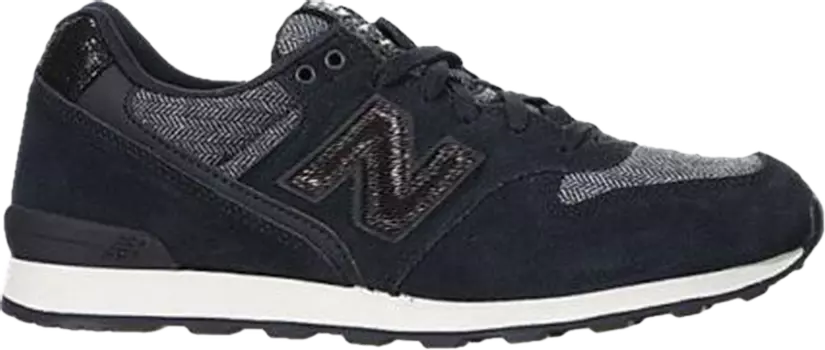 Кроссовки New Balance Wmns 696 'Capsule Collection - Black Grey White', черный