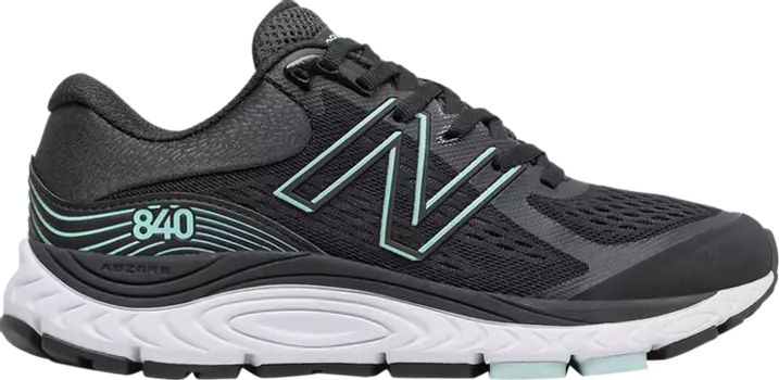 Кроссовки New Balance Wmns 840v5 'Black Storm Blue', черный