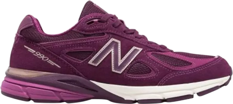 Кроссовки New Balance Wmns 990v4 Made in USA 'Purple', фиолетовый