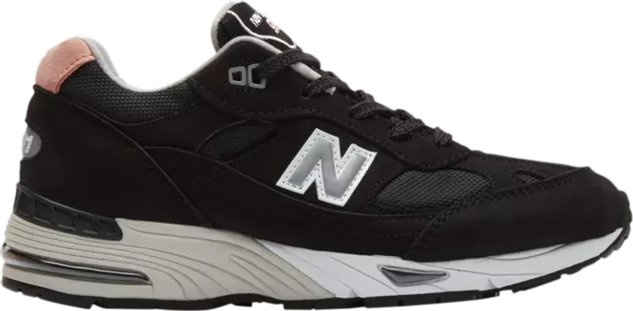 Кроссовки New Balance Wmns 991 Made in England 'Black Pink', черный