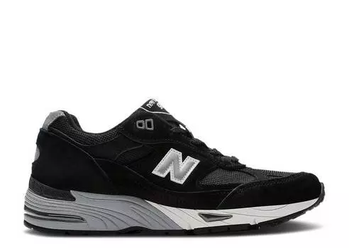 Кроссовки New Balance WMNS 991 MADE IN ENGLAND 'BLACK SILVER', черный