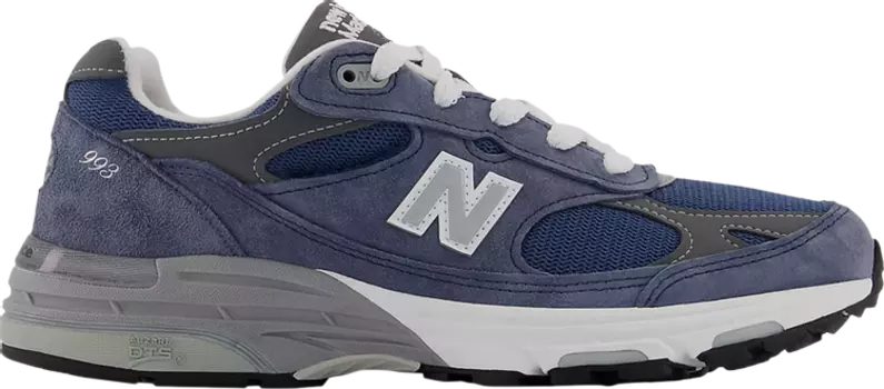 Кроссовки New Balance Wmns 993 Made In USA Wide 'Arctic Grey', фиолетовый