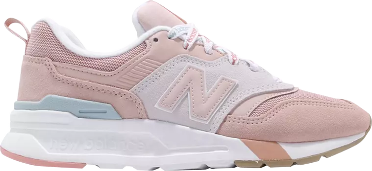 Кроссовки New Balance Wmns 997 'Pink Grey', розовый
