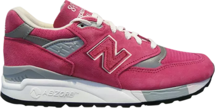 Кроссовки New Balance Wmns 998 Made in USA 'Pink', розовый