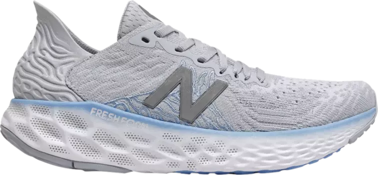 Кроссовки New Balance Wmns Fresh Foam 1080v10 'Light Cyclone Carolina', серый