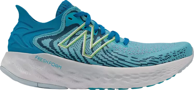 Кроссовки New Balance Wmns Fresh Foam 1080v11 Wide 'Wave Blue', синий