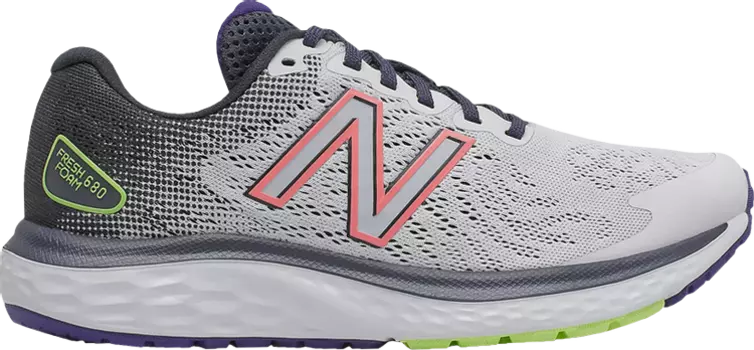 Кроссовки New Balance Wmns Fresh Foam 680v7 'Arctic Fox Outerspace', серый