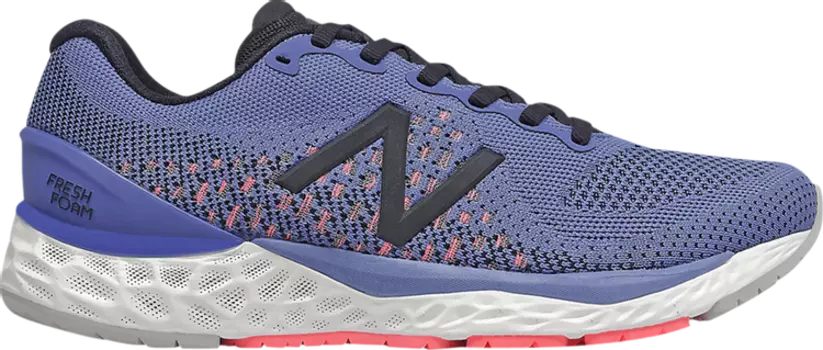 Кроссовки New Balance Wmns Fresh Foam 880v10 'Magnetic Blue', фиолетовый