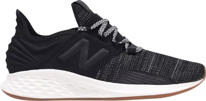 Кроссовки New Balance Wmns Fresh Foam Roav 'Black Knit', черный