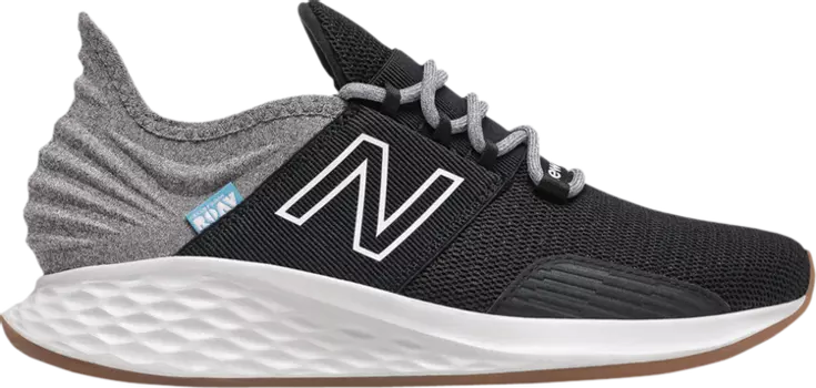 Кроссовки New Balance Wmns Fresh Foam Roav 'Tee Shirt - Black Light Aluminum', черный