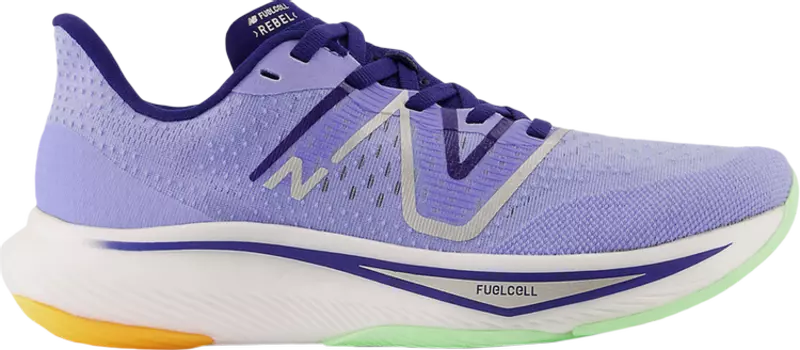Кроссовки New Balance Wmns FuelCell Rebel v3 Wide 'Vibrant Violet', фиолетовый