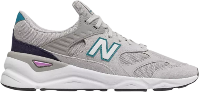 Кроссовки New Balance X-90 'Rain Cloud', серый