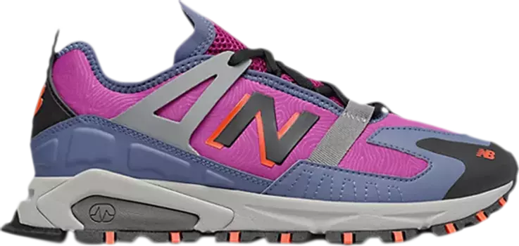 Кроссовки New Balance X-Racer 'Pink Purple', розовый