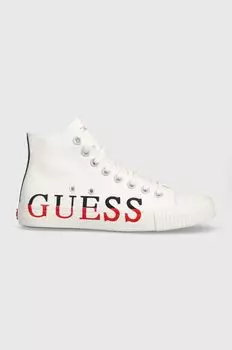 Кроссовки NEW WINNERS MID Guess, белый