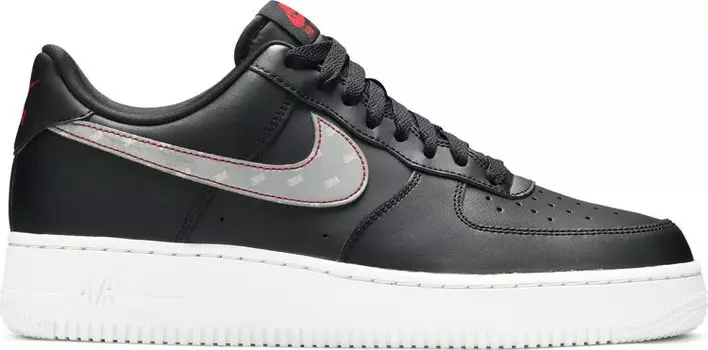 Кроссовки Nike 3M x Air Force 1 '07 'Anthracite', черный