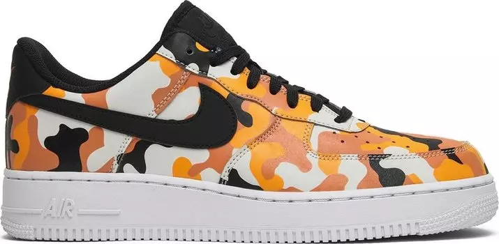 Кроссовки Nike Air Force 1 07 LV8 'Orange Camo', оранжевый