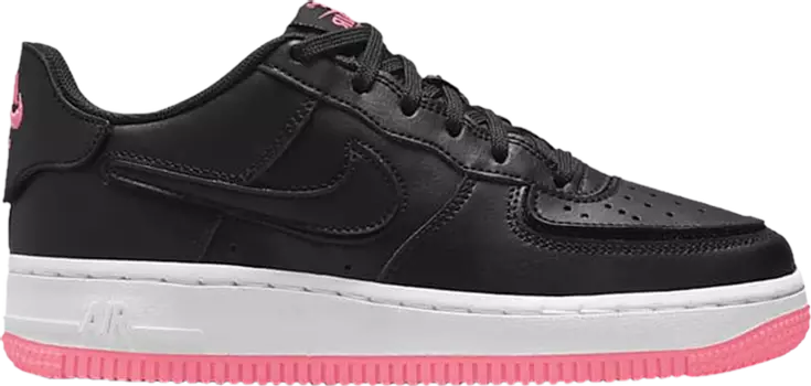 Кроссовки Nike Air Force 1/1 GS 'Black Hyper Pink', черный