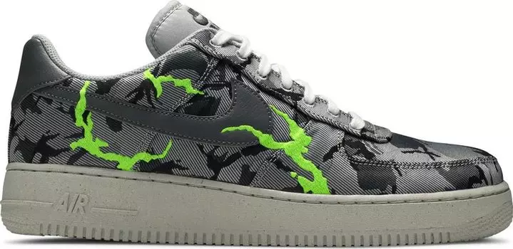 Кроссовки Nike Air Force 1 '07 LX 'Grey Camo', серый