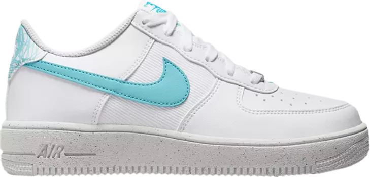 Кроссовки Nike Air Force 1 Crater Next Nature GS 'White Copa', белый